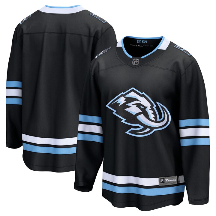 Black Utah Mammoth home Breakaway jersey